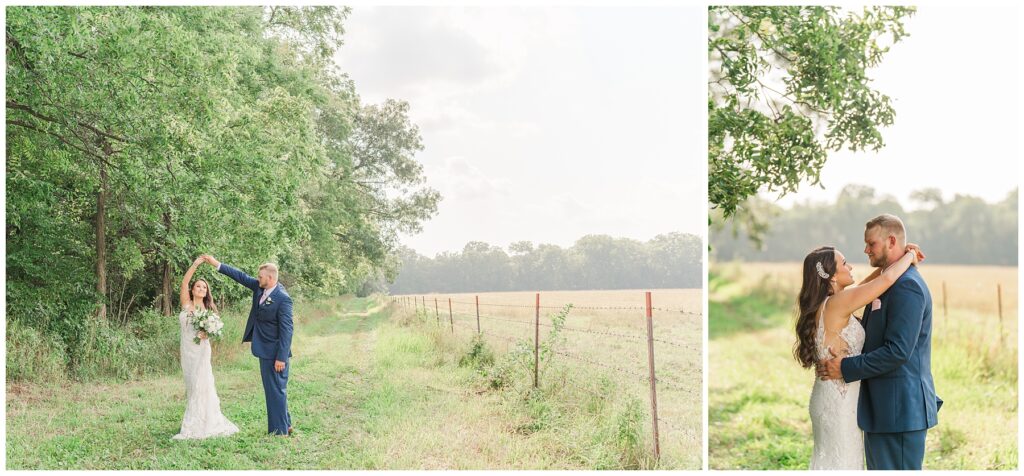 Wedding at Kilbuck Creek Monroe Center IL My Saving Grace Photography