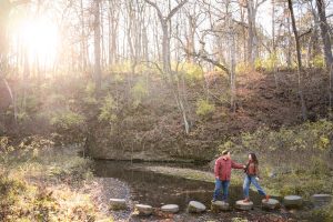 white pines state park engagement session